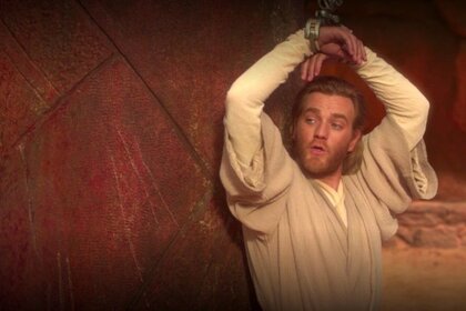 Obi Wan Kenobi in Star Wars Attack of the Clones