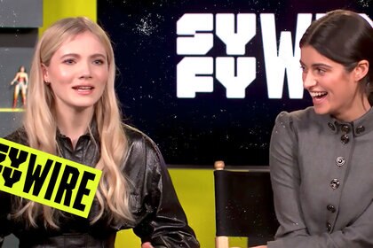 The Witcher's Freya Allan and Anya Chalotra Hero