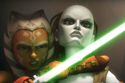Star Wars: The Clone Wars (Ahsoka and Aurra Sing)