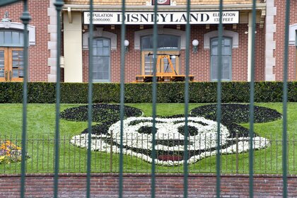Disneyland closed via Getty Images