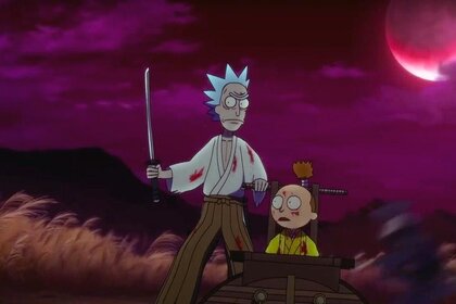 Rick and Morty anime short