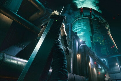 Cloud Strife in the Final Fantasy VII Remake cover banner