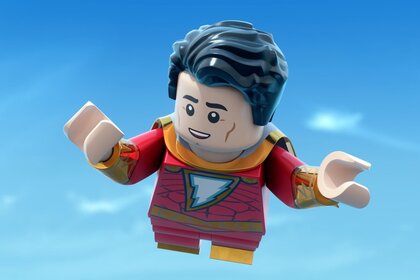 LEGO Shazam - Shazam flying