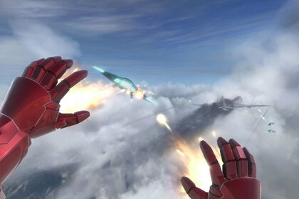 Iron Man VR gameplay