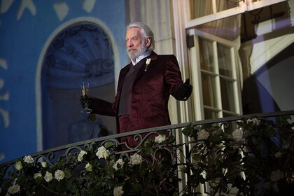Donald Sutherland The Hunger Games