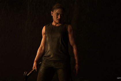 Ellie wields a hammer in The Last of Us Part II