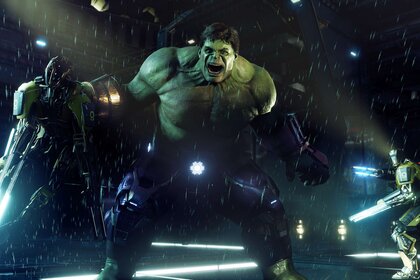 Hulk in Marvels Avengers for PS5