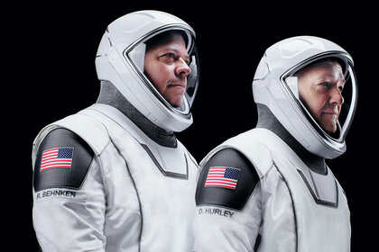 NASA SpaceX Crew Dragon Suit