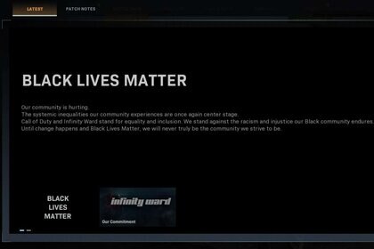 Call of Duty Black Lives Matter