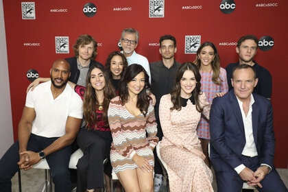 The cast of Marvel's Agents of S.H.I.E.L.D.