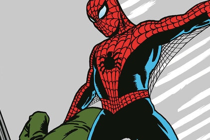 Spider Man comic banner