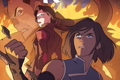 Legend of Korra Turf Wars Part Two Comic Cover