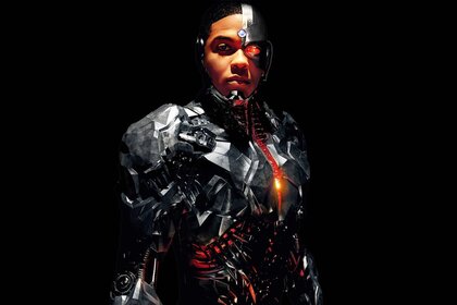 Ray Fisher Cyborg Justice League Promo Still 