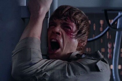 Luke Skywalker Screaming hero