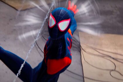 Spider-Man Miles Morales Spider-Verse suit