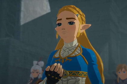 Princess Zelda in Hyrule Warriors Age of Calamity