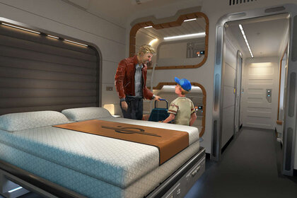 Star Wars Galactic Starcruiser Cabin