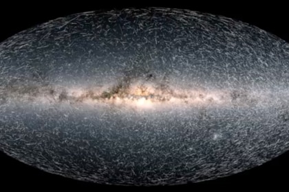 Gaia Milky Way projection