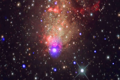NASA image of galaxy IC 10