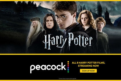 Harry Potter on Peacock