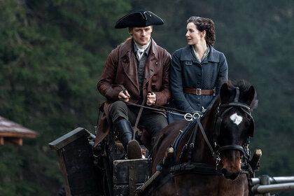 Claire and Jamie in Outlander Season 6 first look