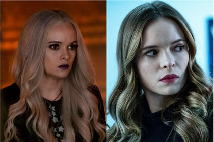 Caitlin Snow and Frost in The Flash