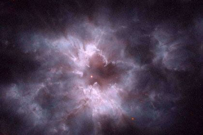 NASA image of a white dwarf star