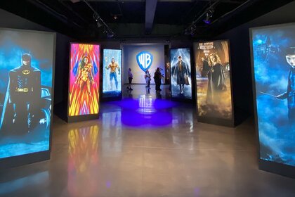 WB Studio Tour Hollywood Magic and Action Entrance