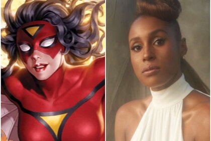 Spider Woman and Issa Rae
