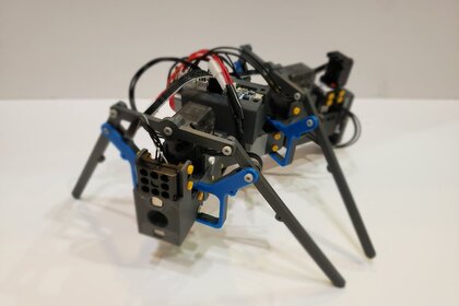 Cassidy 3D printed ant robot
