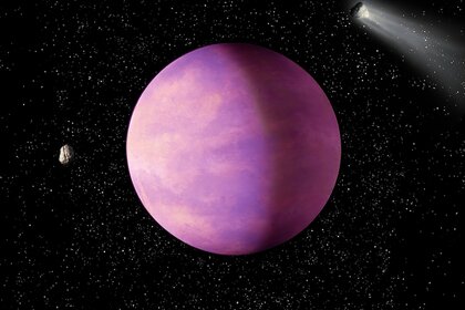 Liz Amazing purple planet GETTY
