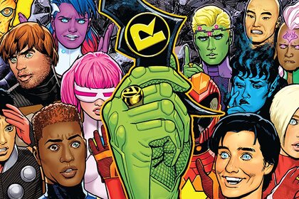 Legion of Super-Heroes #3 Comic Cover CX Header