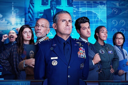 SPACE FORCE Key Art PRESS