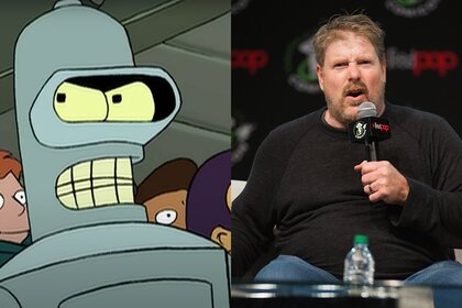 John Dimaggio Bender Futurama
