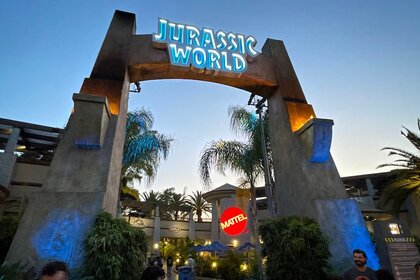 Image from the Generation Jurassic event at Universal Studios Hollywood