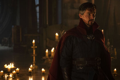 Benedict Cumberbatch as Dr. Stephen Strange in Marvel Studios' DOCTOR STRANGE IN THE MULTIVERSE OF MADNESS.