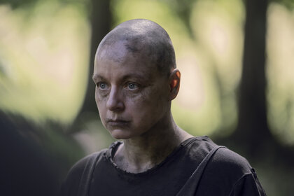 Samantha Morton as Alpha in The Walking Dead Season 10, Episode 8