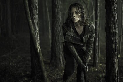 Lauren Cohan as Maggie Rhee in The Walking Dead Season 11, Episode 16