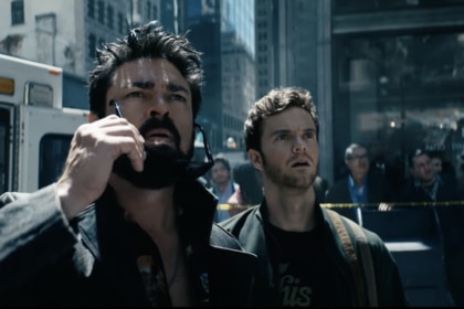 Karl Urban and Jack Quaid