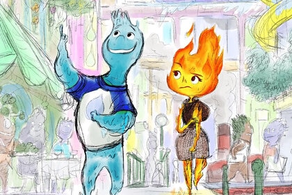 Concept art for Disney and Pixar's Elemental
