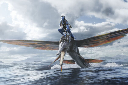 A still from James Cameron's AVATAR: THE WAY OF WATER.