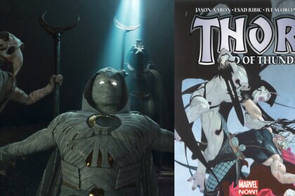 Moon Knight and Thor: The Saga Of Gorr The God Butcher