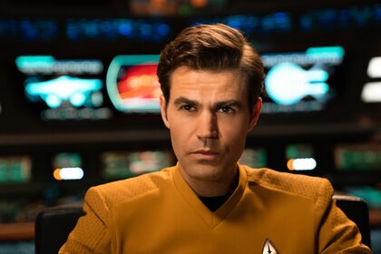 Paul Wesley as James T. Kirk in Star Trek: Strange New Worlds Season 1 Episode 10