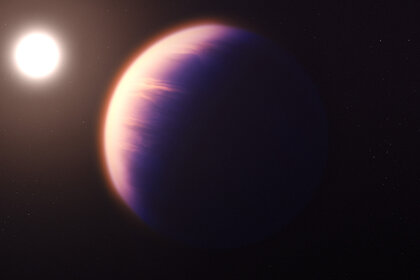 Artist’s impression of the exoplanet WASP-39b