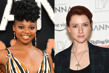 Susan Heyward and Valorie Curry