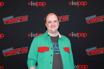 Mike Flanagan attends Netflix's The Midnight Club at New York Comic Con