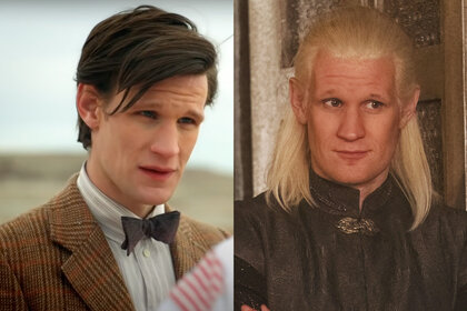 Matt Smith in Doctor Who and House Of The Dragon