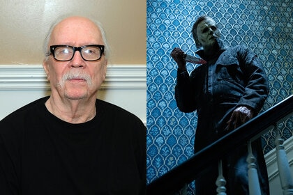 Director John Carpenter and Halloween Ends (2022)