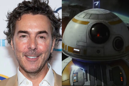 Shawn Levy; R2D2 in Star Wars: The Last Jedi