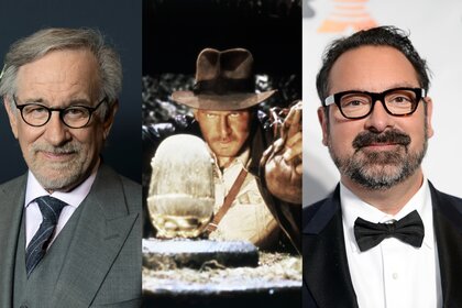 Steven Spielberg James Mangold Indiana Jones GETTY